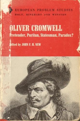 Cover of Oliver Cromwell by John Frederick Hamilton New