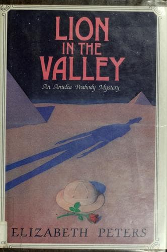 Cover of Lion in the valley by Elizabeth Peters
