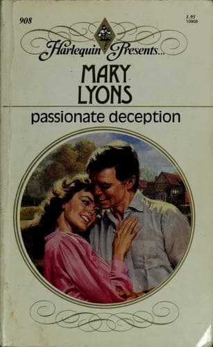 Cover of Passionate Deception by Mary Lyons