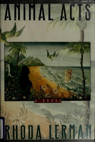 Cover of Animal acts by Rhoda Lerman