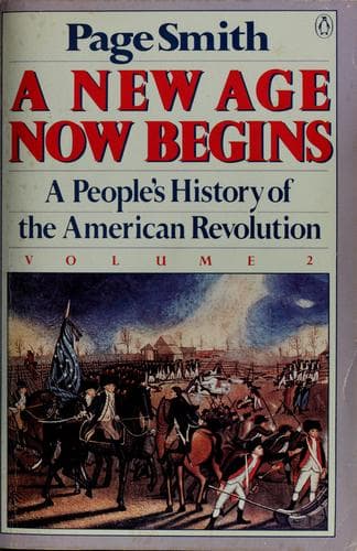 Cover of A new age now begins by Page Smith
