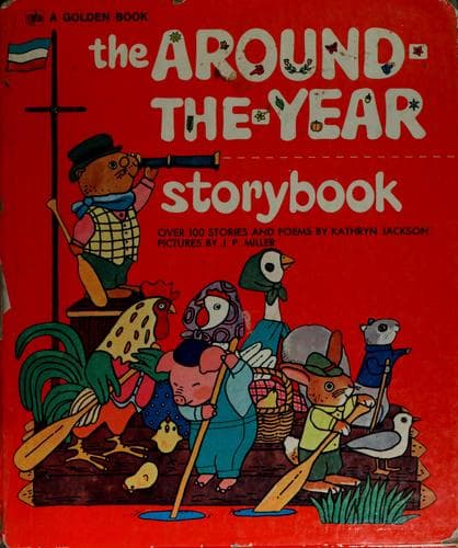 Cover of The around-the-year storybook by Kathryn Jackson
