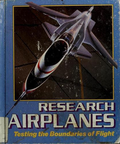 Cover of Research airplanes by Don Berliner