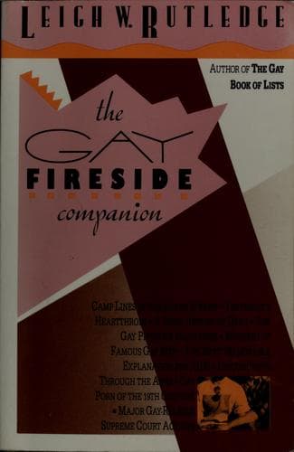 Cover of The gay fireside companion by Leigh W. Rutledge