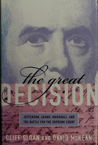 Cover of The great decision by Cliff Sloan