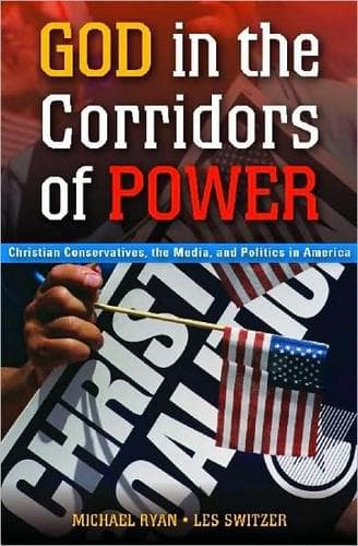 Cover of God in the corridors of power by Les Switzer