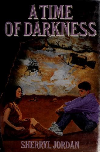 Cover of A time of darkness by Sherryl Jordan