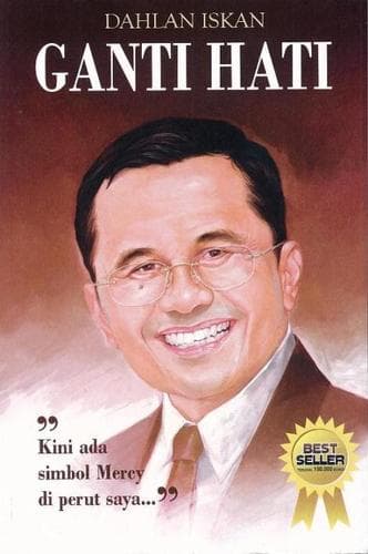 Cover of Ganti hati by Dahlan Iskan