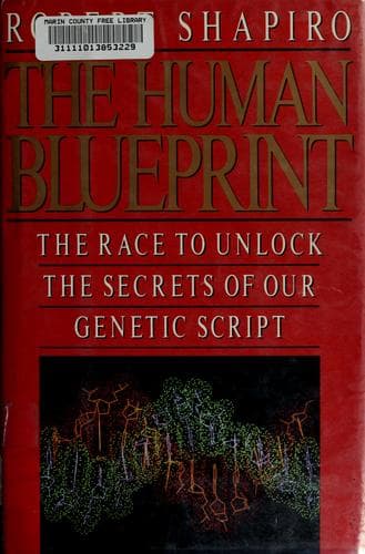 Cover of The human blueprint by Shapiro, Robert