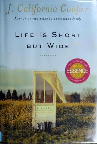 Cover of Life is short but wide by J. California Cooper