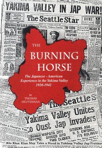 Cover of The burning horse by Thomas H. Heuterman