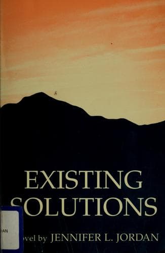Cover of Existing solutions by Jennifer L. Jordan
