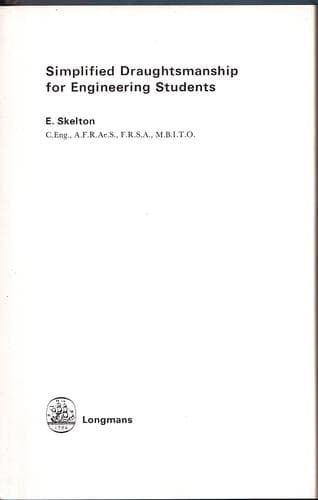 Cover of Simplified draughtsmanship for engineering students by E. Skelton