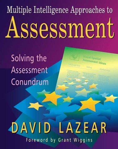 Cover of Multiple intelligence approaches to assessment by David G. Lazear