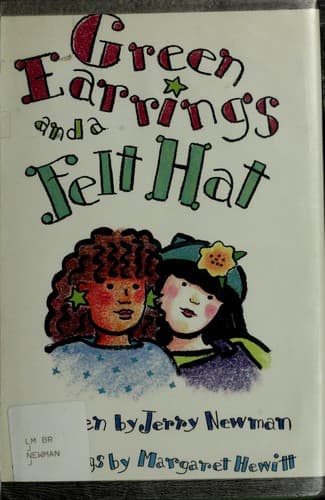 Cover of Green earrings and a felt hat by Jerry Newman