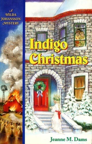 Cover of Indigo Christmas by Jeanne M. Dams