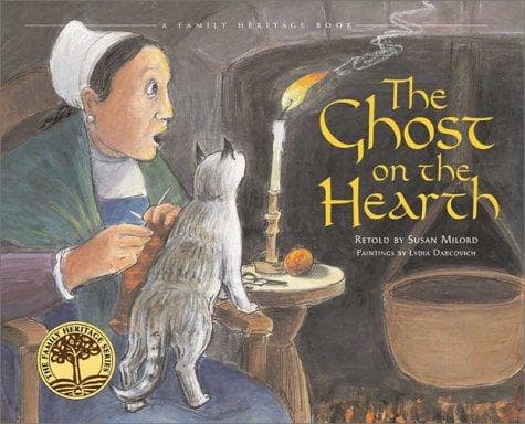 Cover of The ghost on the hearth by Susan Milord