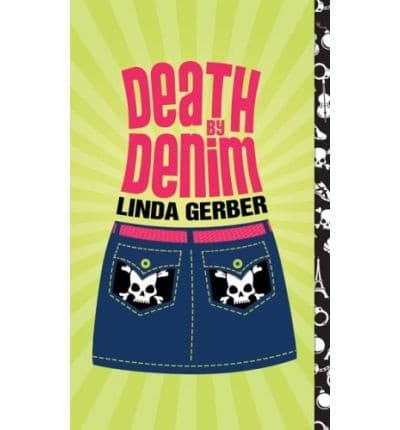 Cover of Death by denim by Linda C. Gerber