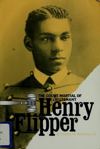Cover of The Court-Martial of Lieutenant Henry Flipper by Charles M. Robinson