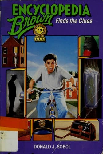 Cover of Encyclopedia Brown Finds the Clues by Donald J. Sobol
