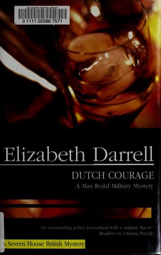 Cover of Dutch courage by Elizabeth Darrell