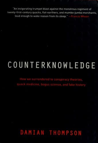 Cover of Counterknowledge by Damian Thompson
