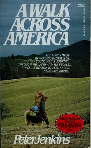 Cover of A Walk Across America by Peter Jenkins