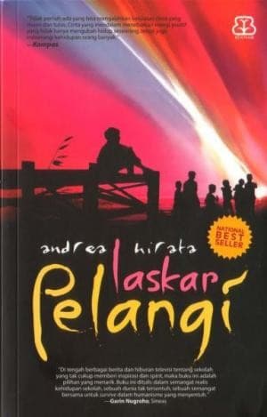Cover of Laskar Pelangi by Andrea Hirata