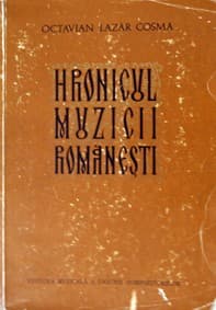 Cover of Hronicul muzicii românești by Octavian Lazar Cosma