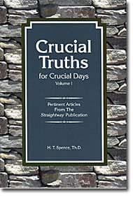 Cover of Crucial truths for crucial days by H. T. Spence