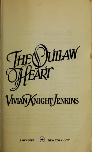 Cover of The outlaw heart by Vivian Knight-Jenkins