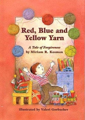 Cover of Red, blue, and yellow yarn by Miriam R. Kosman