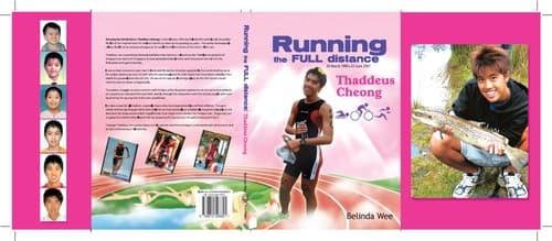 Cover of Running the full distance by Belinda Wee