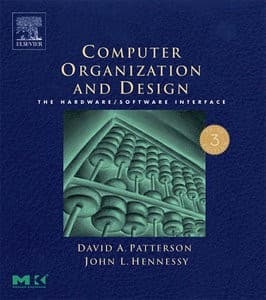 Cover of Computer organization and design by David A. Patterson