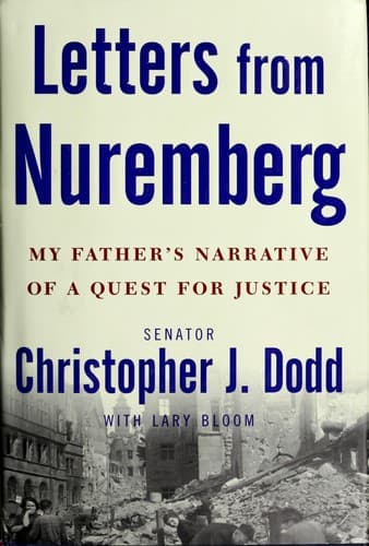 Cover of Letters from Nuremberg by Christopher J. Dodd