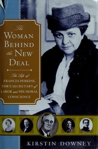 Cover of The Woman Behind the New Deal by Kirstin Downey