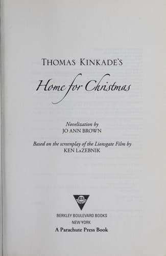 Cover of Thomas Kinkade's the Christmas cottage by Jo Ann Brown