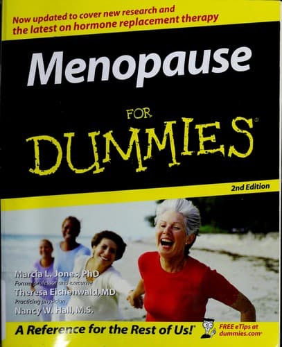Cover of Menopause for dummies by Marcia L. Jones