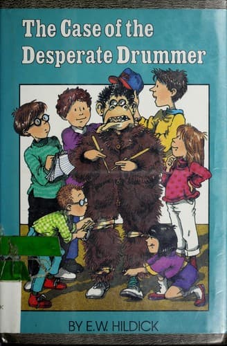 Cover of The case of the desperate drummer by E. W. Hildick