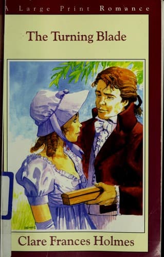 Cover of The turning blade by Clare Frances Holmes