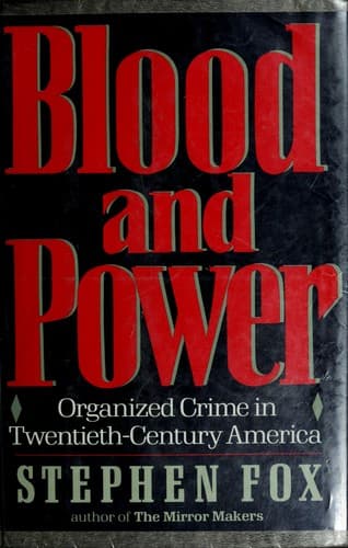 Cover of Blood and power by Stephen R. Fox