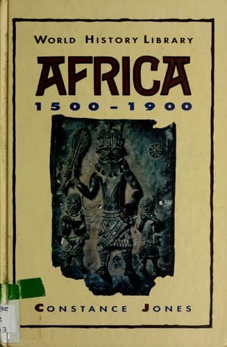 Cover of Africa, 1500-1900 by Constance Jones