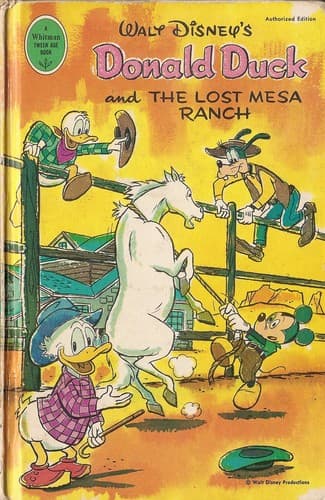 Cover of Walt Disney's Donald Duck and the Lost Mesa Ranch by Mary Carey