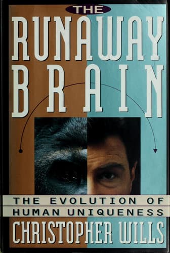 Cover of The runaway brain by Christopher Wills