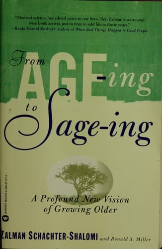 Cover of From age-ing to sage-ing by Zalman Schachter-Shalomi