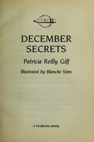 Cover of December Secrets by Patricia Reilly Giff