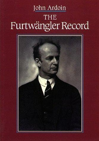 Cover of The Furtwängler record by John Ardoin