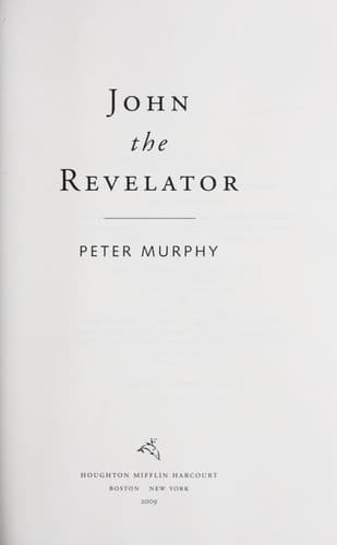 Cover of John the Revelator by Peter Murphy