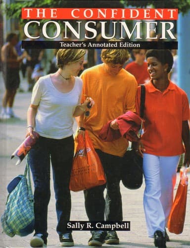 Cover of The Confident Consumer by Sally R. Campbell