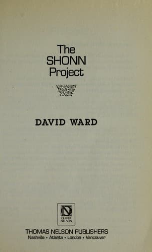 Cover of The SHONN project by Ward, David